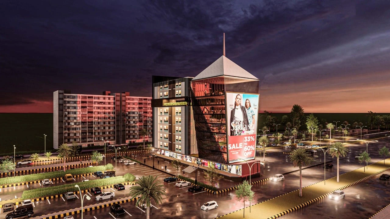 Burj Ul District | Business District | Phase-8 | Bahria Town