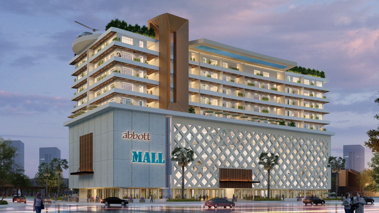 Abbott Mall & Residency