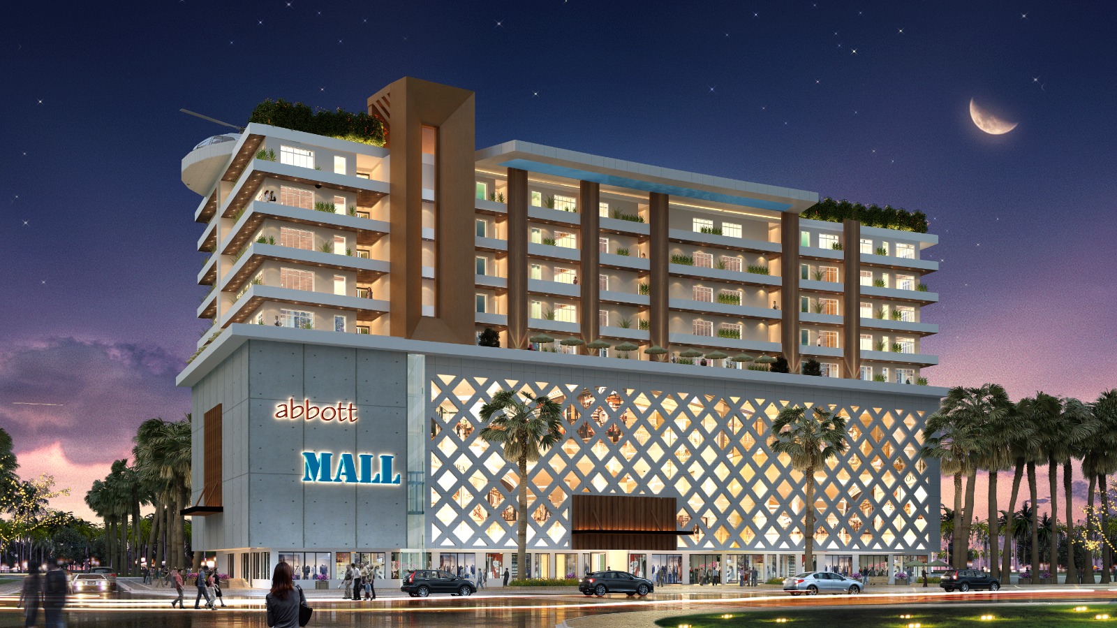 Abbott Mall & Residency